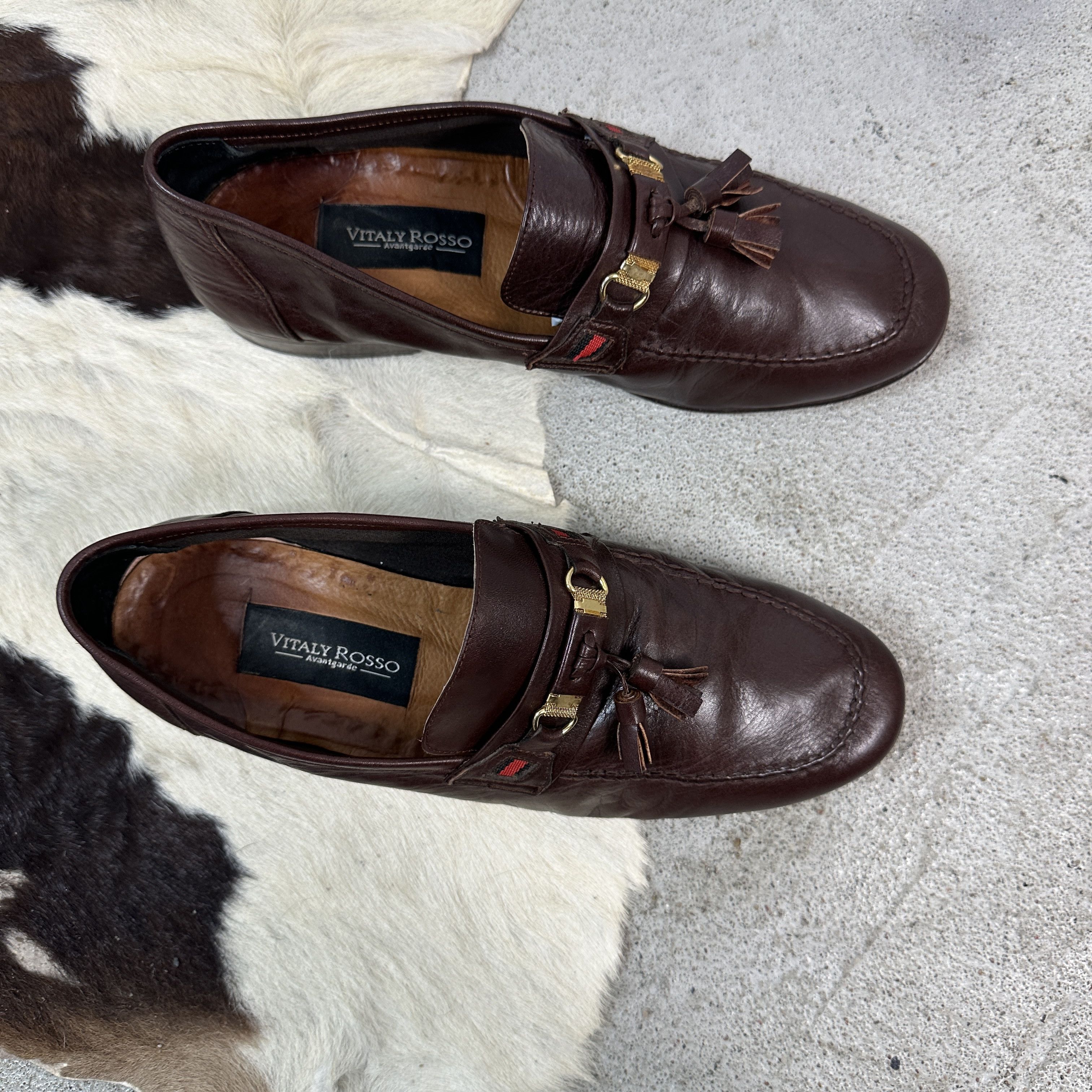 Vintage Vintage Casual Y2K Leather Loafers Shoes Size US 9 / EU 42 - 2 Thumbnail
