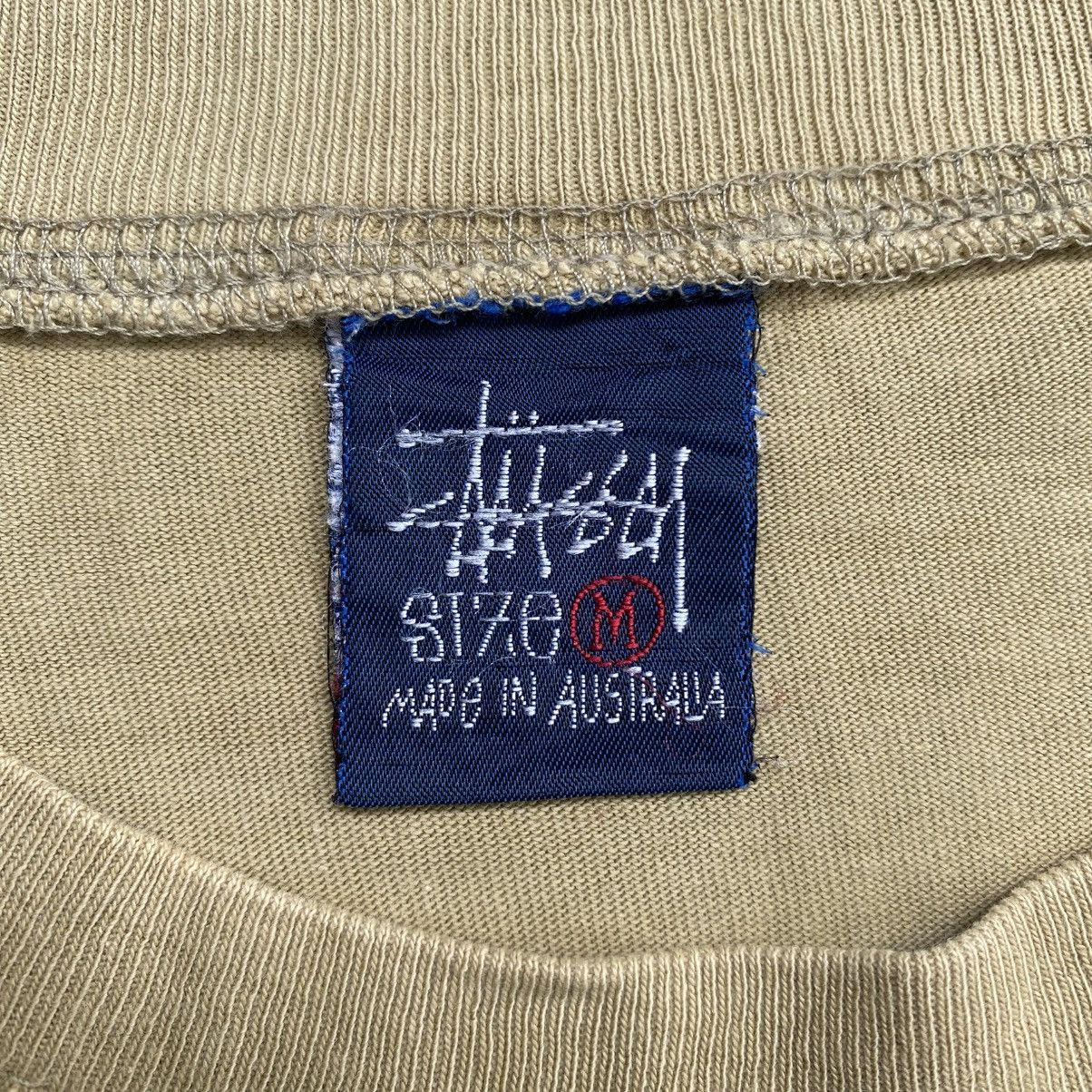 Stussy Vintage 90s Stussy Beige Knowledge Is King USA Tee Size US XXL / EU 58 / 5 - 10 Thumbnail