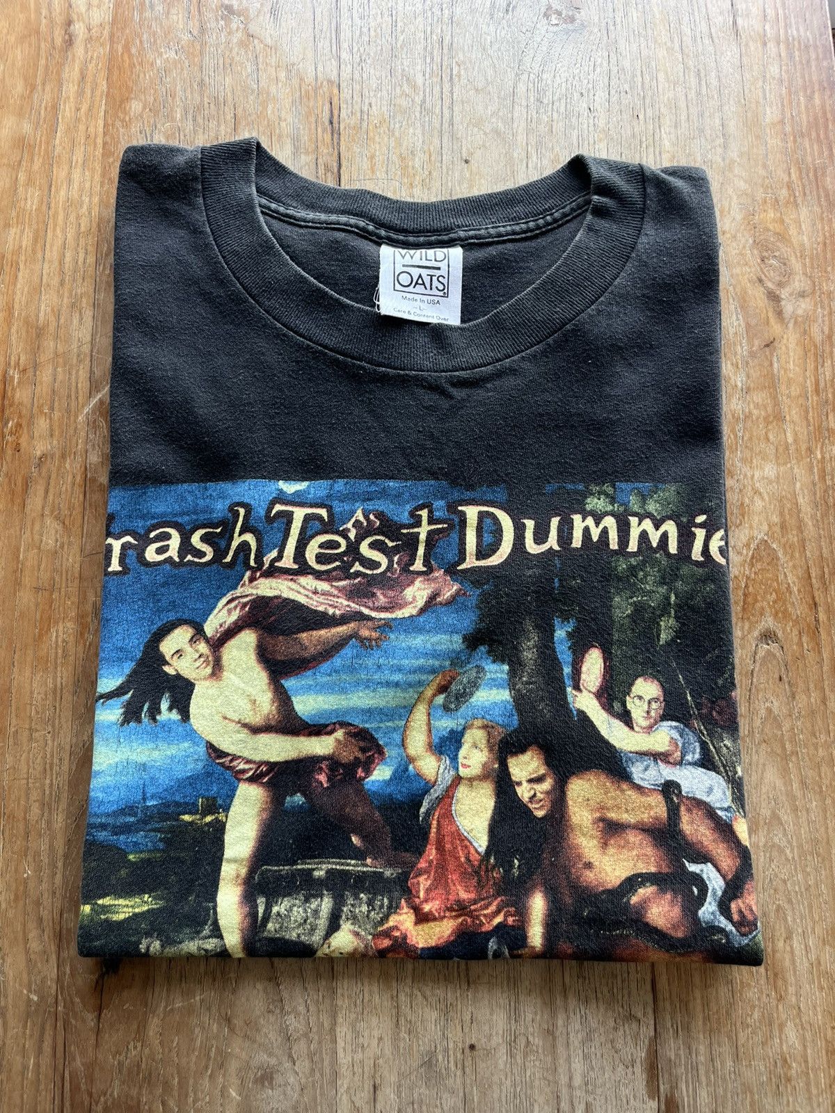 Band Tees × Vintage Vintage Crash Test Dummies God Shuffled His Feet 1994’s Size US L / EU 52-54 / 3 - 1 Thumbnail