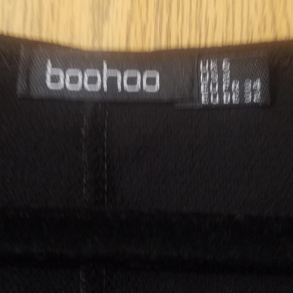 Boohoo Boohoo Black Button-Down Dress Size 2 Size XS / US 0-2 / IT 36-38 - 3 Thumbnail