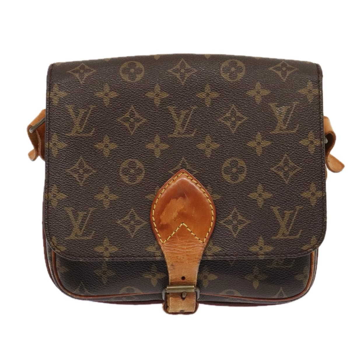 Louis Vuitton Cartouchière Brown Canvas Shoulder Bag (Pre-Owned) Size ONE SIZE - 1 Thumbnail