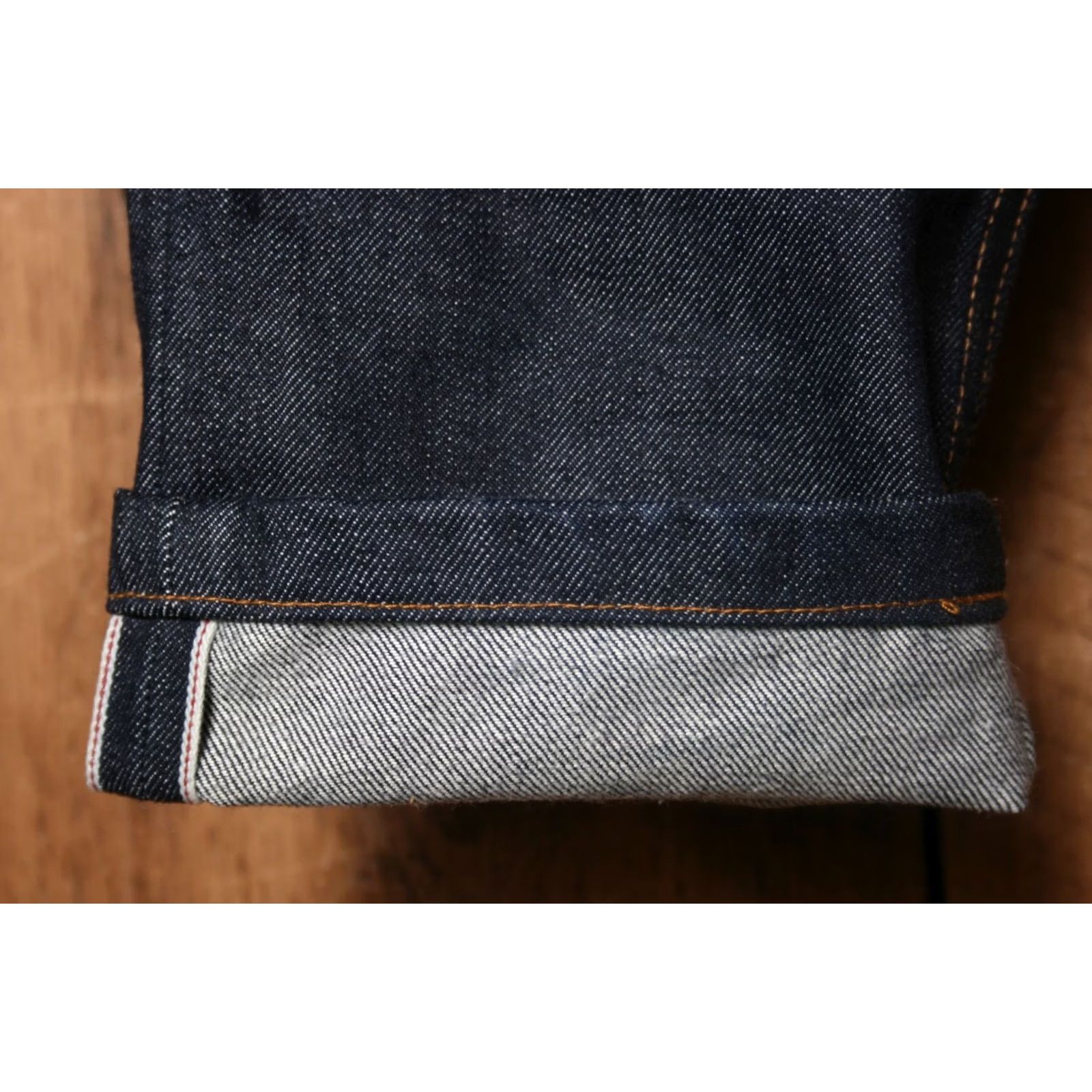 3sixteen 3Sixteen Denim Jeans Sz. 29 14.5 oz Raw Selvedge 5-Pocket Straight Mens Regular Inseam 30.5" Blue Cotton ST-100X Size US 29 - 7 Thumbnail