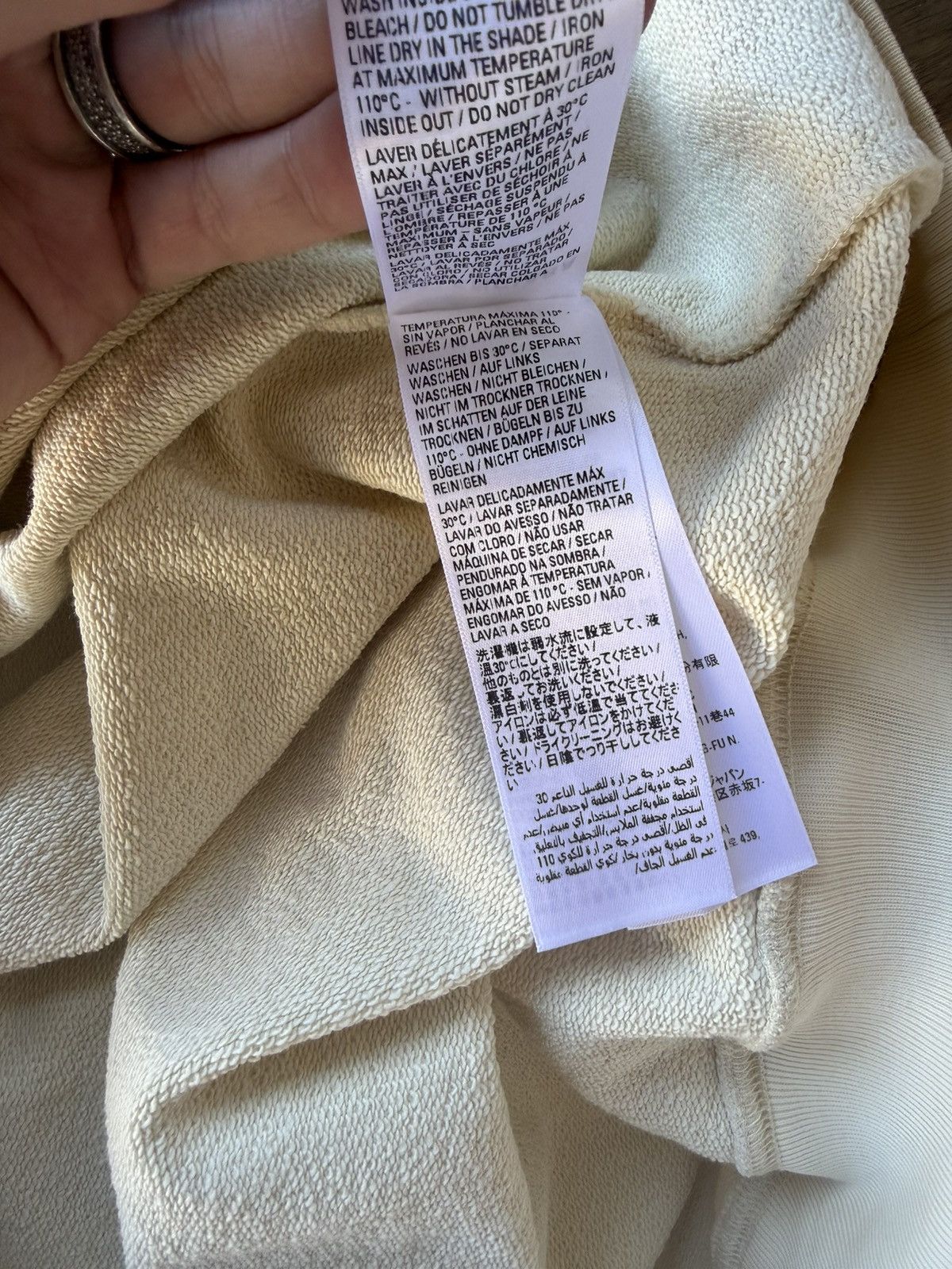 Balenciaga Balenciaga Political Campaign Hoodie – White/Cream XL New Size US XL / EU 56 / 4 - 10 Thumbnail