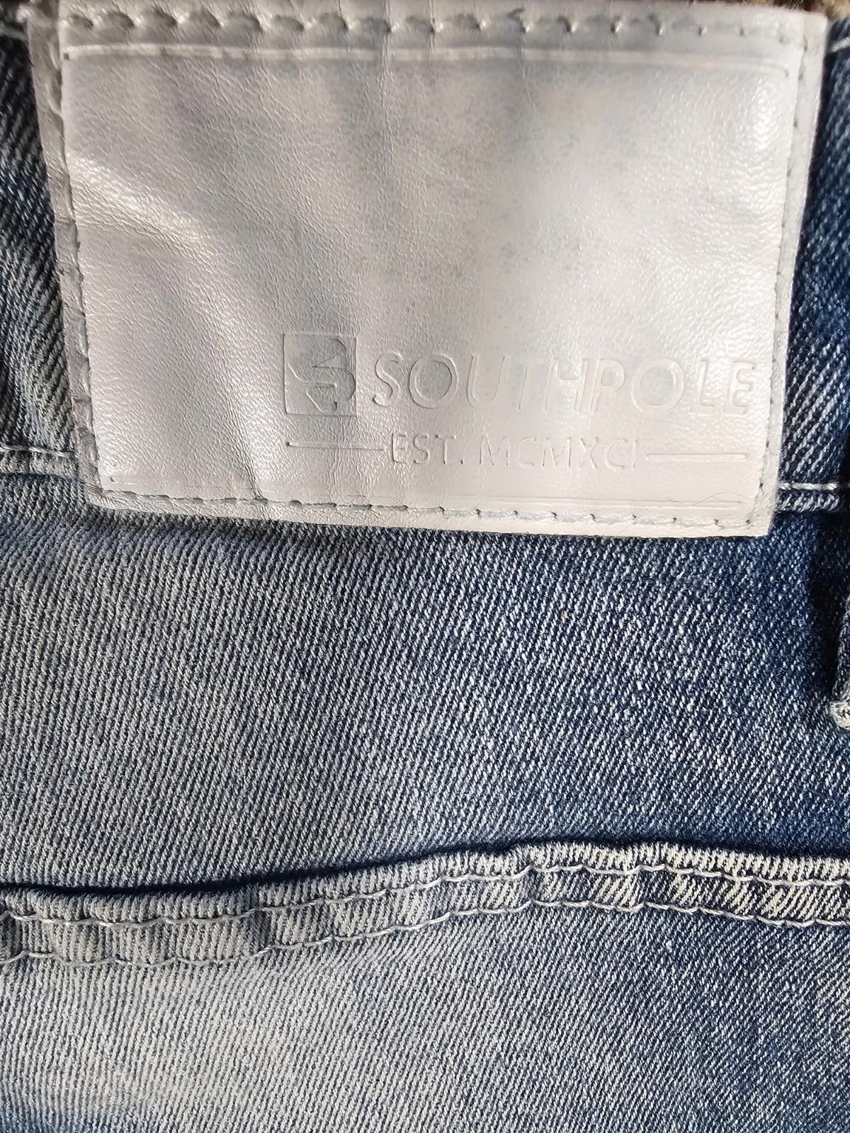 Southpole Southpole Slim 34 Jean Zipper Shorts Size US 34 / EU 50 - 7 Thumbnail