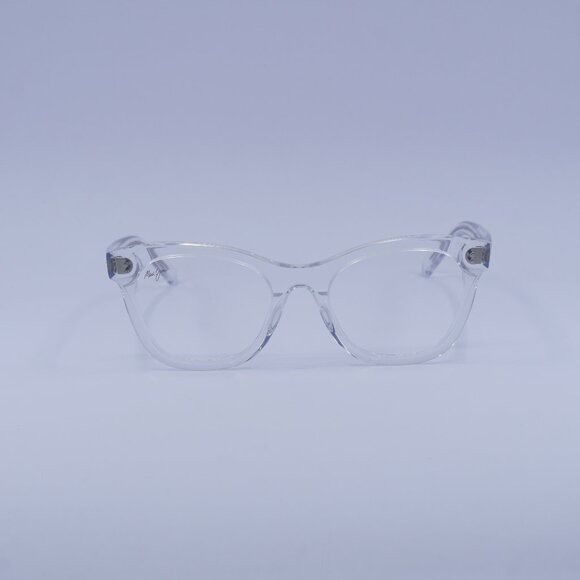 Maui Jim Maui Jim MJO2302 05 Eyeglasses Transparent 49mm Square Frame Size ONE SIZE - 3 Thumbnail