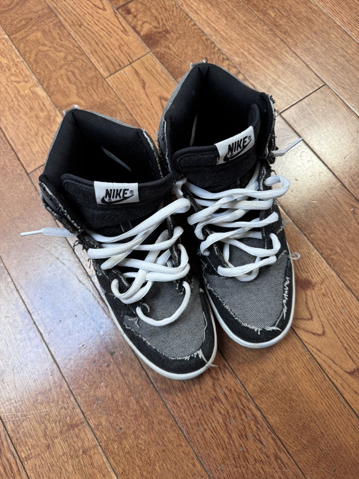 Nike Nike Dunk Hi High Denim Size US 9.5 / EU 42-43 - 3 Thumbnail