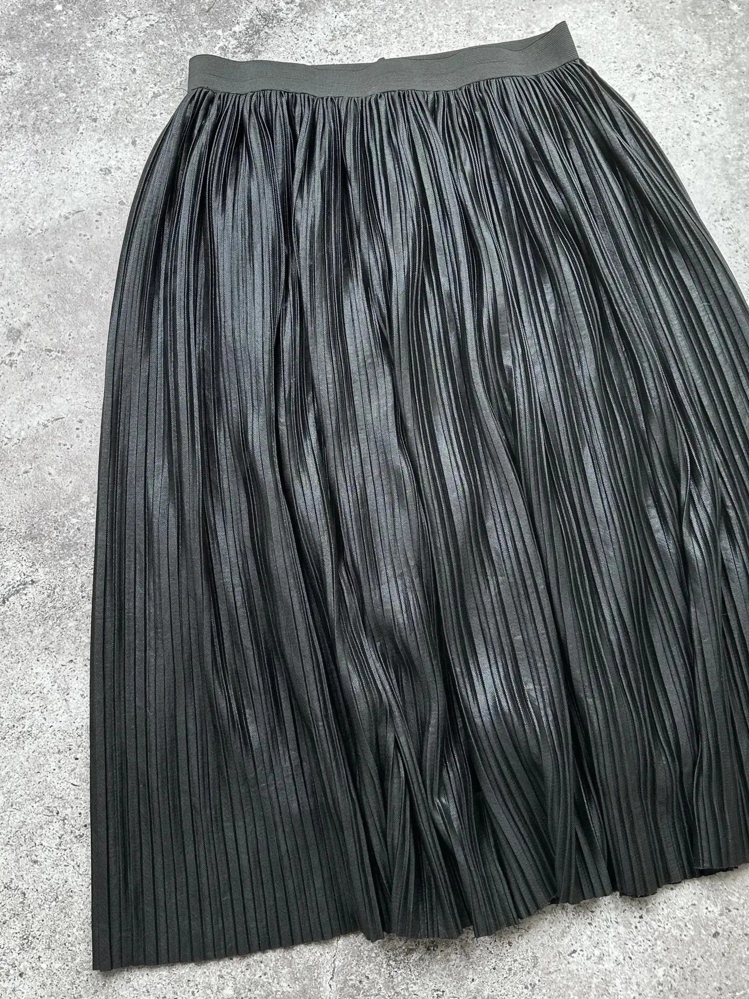 Japanese Brand Vintage Plisse Flare Skirt C448(V147) Size 27" / US 4 / IT 40 - 2 Thumbnail