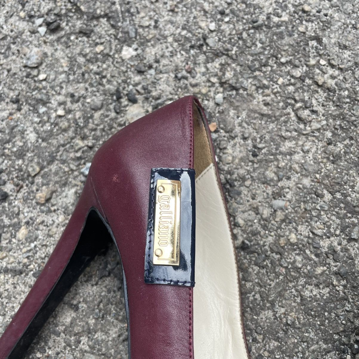 John Galliano Rare 90s John Galliano platform lacquered heels shoes dior Size US 5 / IT 35 - 3 Thumbnail