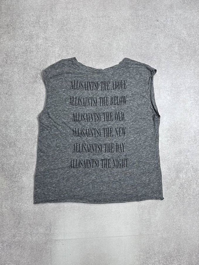 Allsaints Vintage Allsaints Big Logo Opium Tank Top M Size US M / EU 48-50 / 2 - 1 Thumbnail