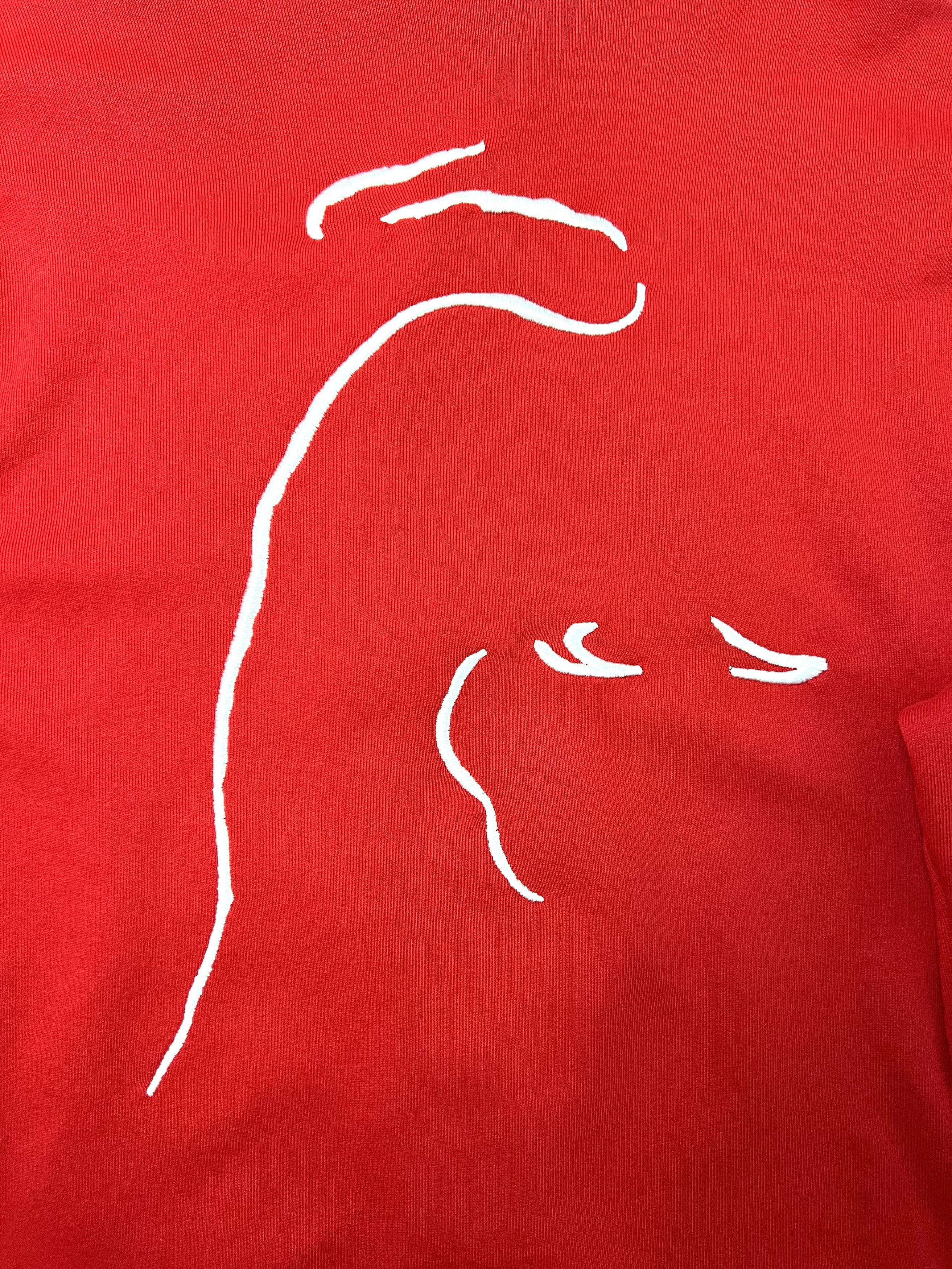 Lamborghini CORINO LAMBORGHINI / KITESURFING, RED SWEATSHIRT W / ZIPPER Size US XL / EU 56 / 4 - 18 Thumbnail