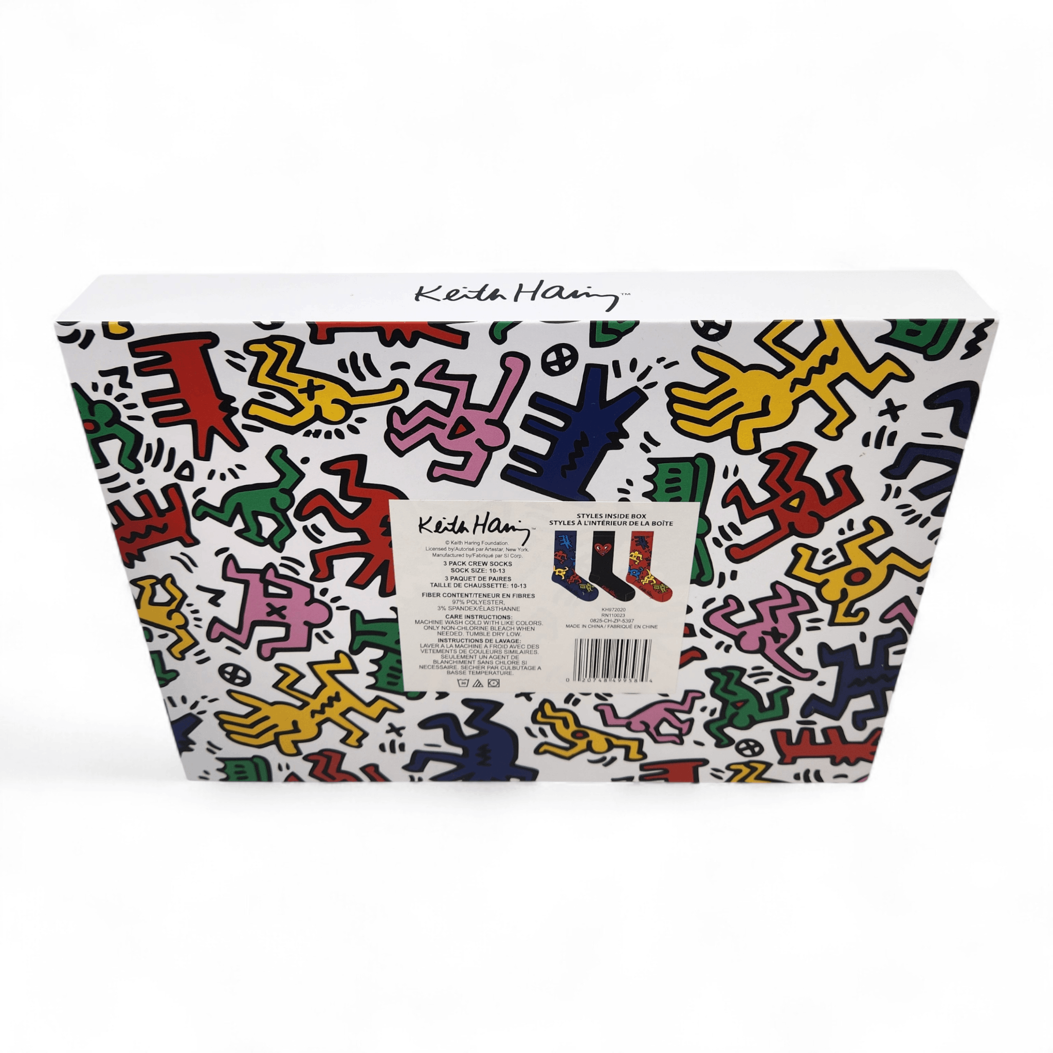 Keith Haring Keith Haring Crew Socks 3 Pairs Size ONE SIZE - 6 Thumbnail