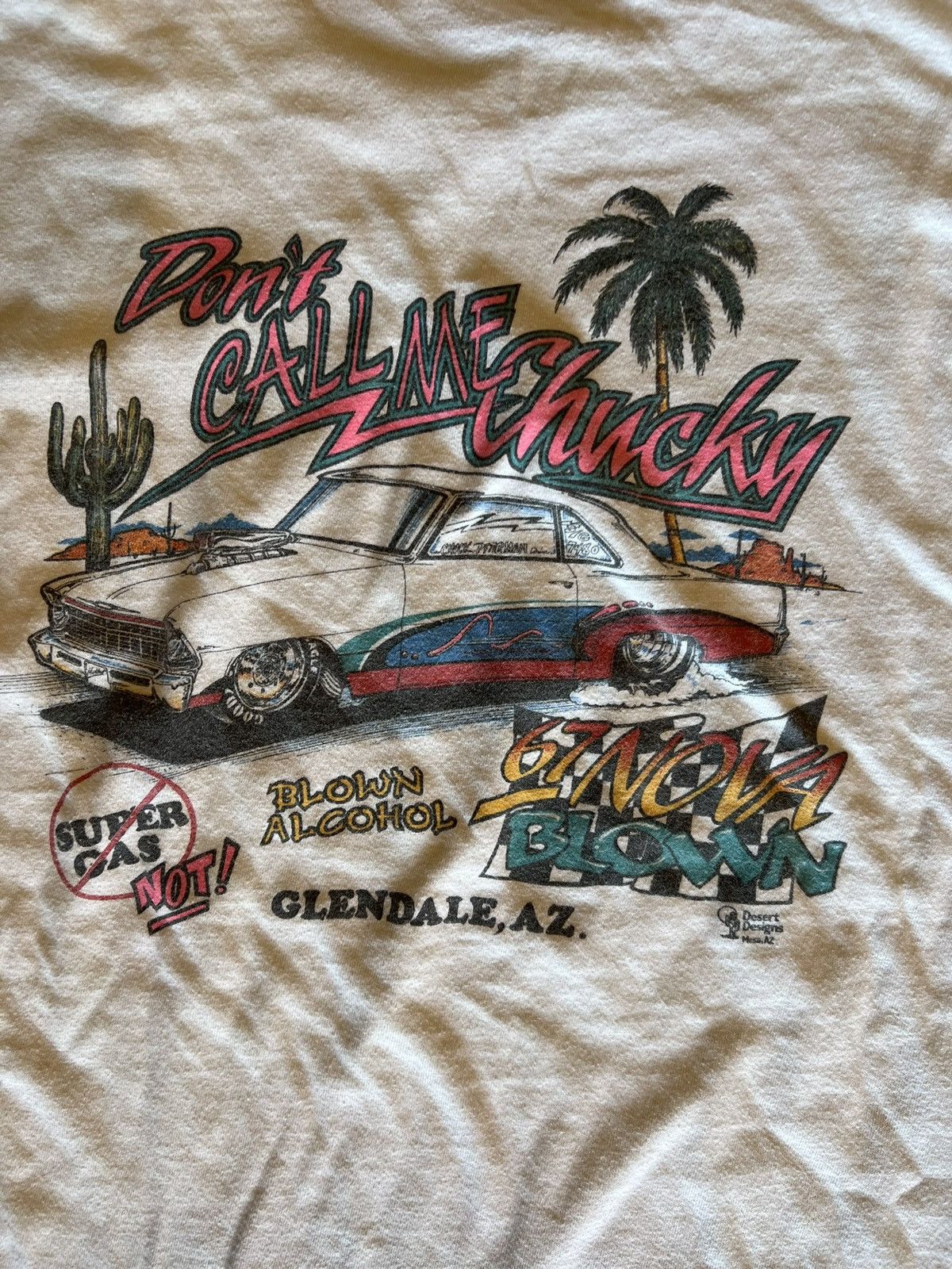 Hanes Grendale, Arizona Car show graphic shirt Size US XL / EU 56 / 4 - 4 Thumbnail
