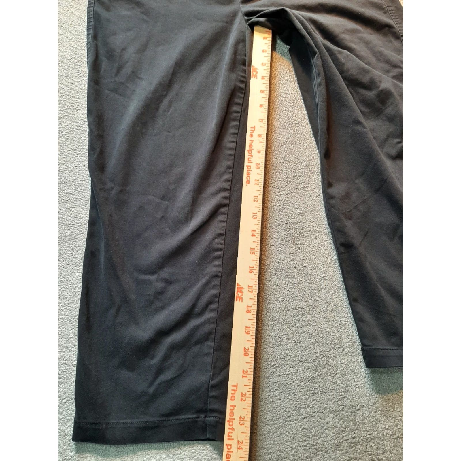 Vintage Tinsel Womens Pants 36x24 Black Jeans Chino Regular Womens 36 in Inseam 24 in Size 25" / US 0 / IT 36 - 2 Thumbnail