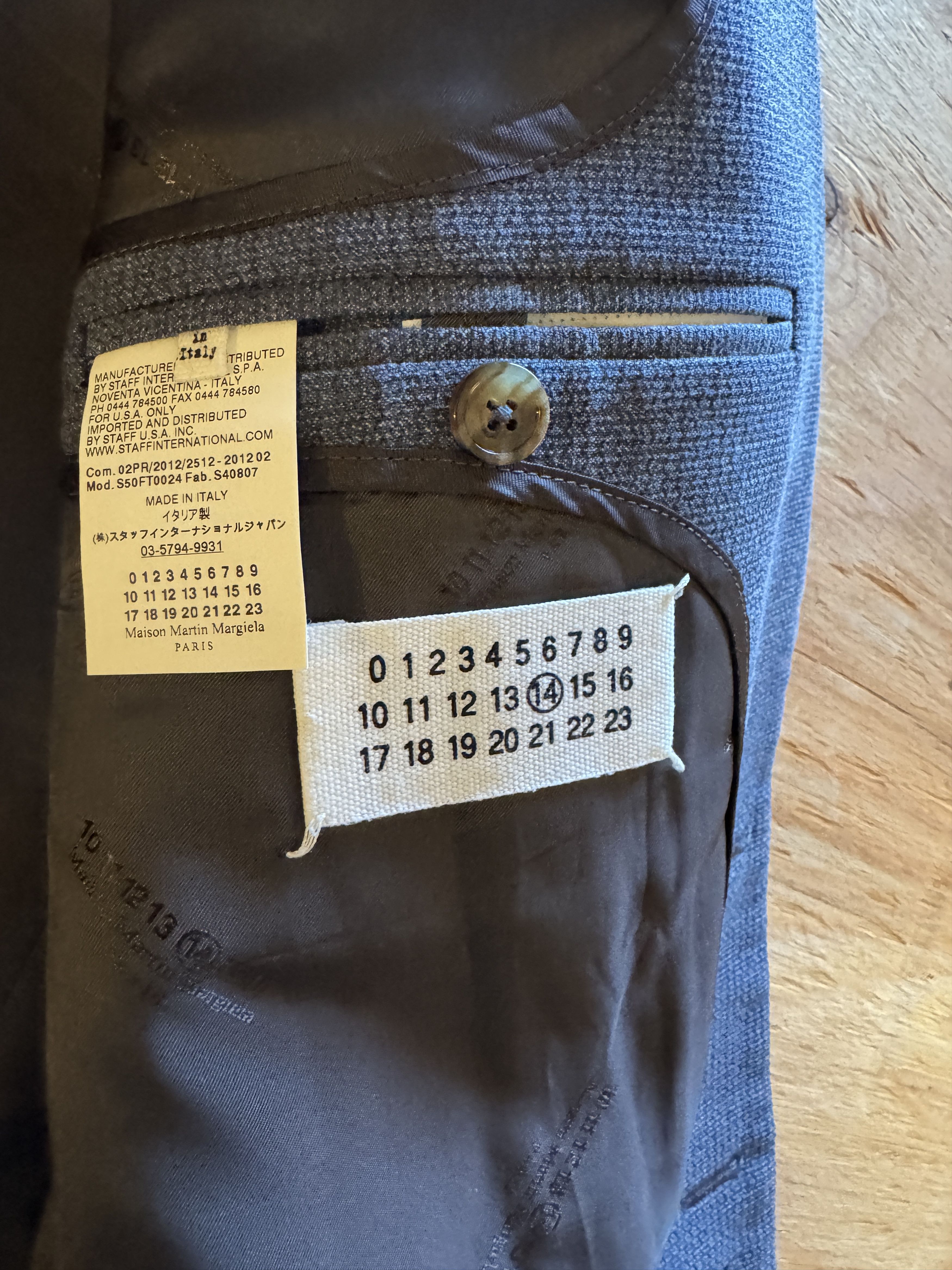 Maison Margiela Suit Size 38R - 6 Thumbnail