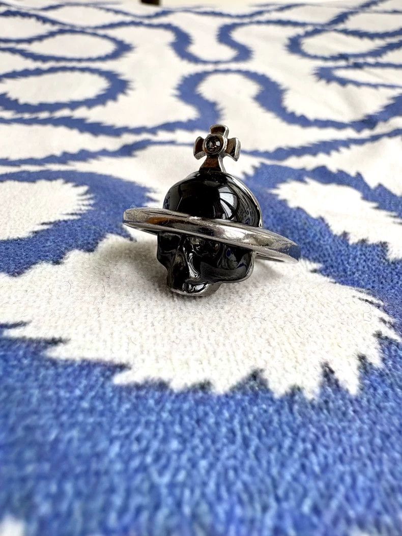 Vivienne Westwood Vivienne Westwood Vintage Punk Black Skull Ring Size ONE SIZE - 1 Thumbnail