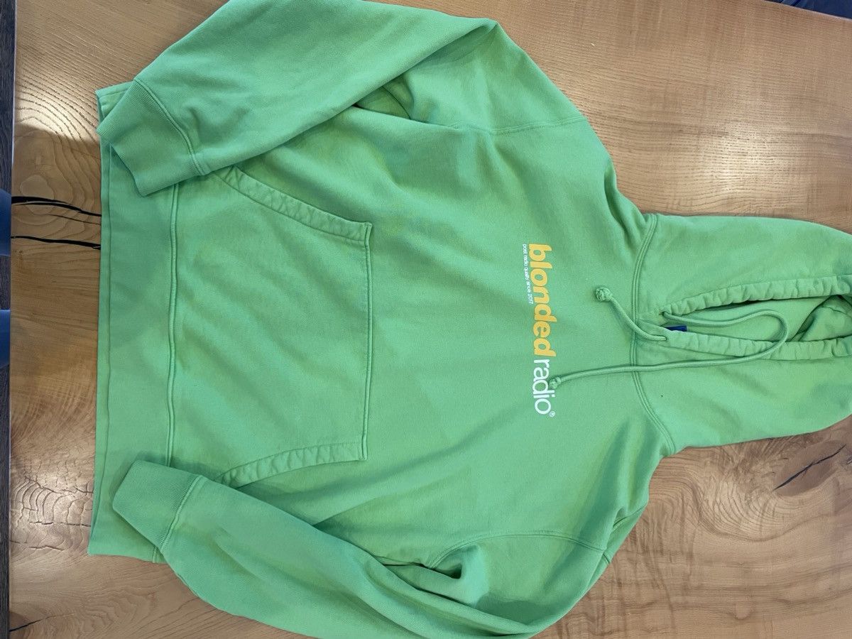 Frank Ocean Green Blonded Radio Hoodie