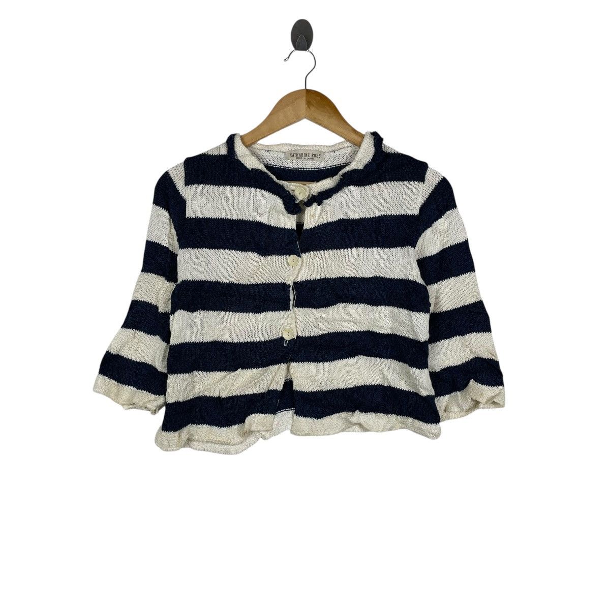 Vintage Vintage Katharine Ross Japan Cardigan Knitwear Sweater Size S / US 4 / IT 40 - 1 Thumbnail