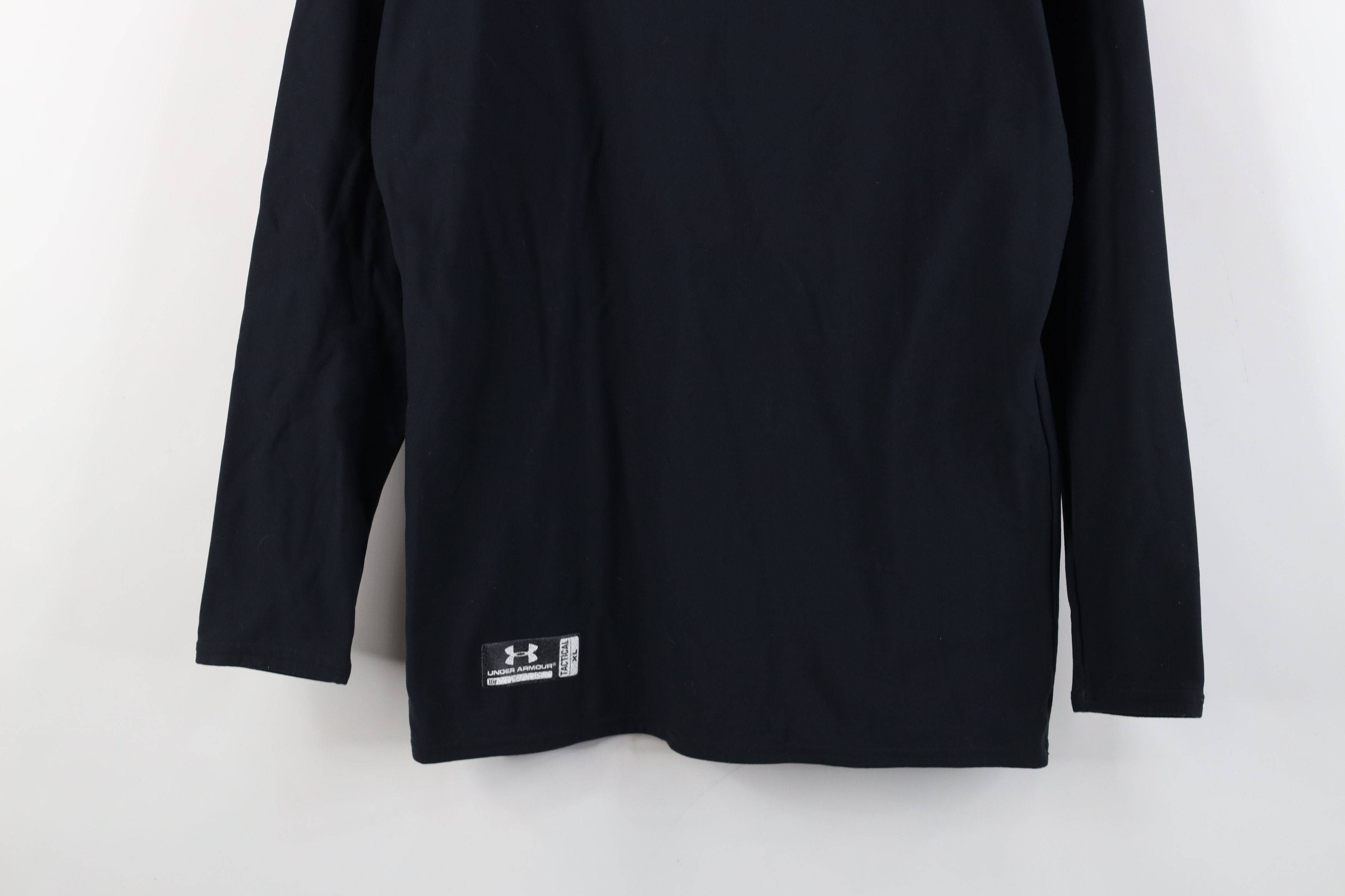 Under Armour Vintage Under Armour Tactical Compression Mock Neck T-Shirt Size US XL / EU 56 / 4 - 3 Thumbnail