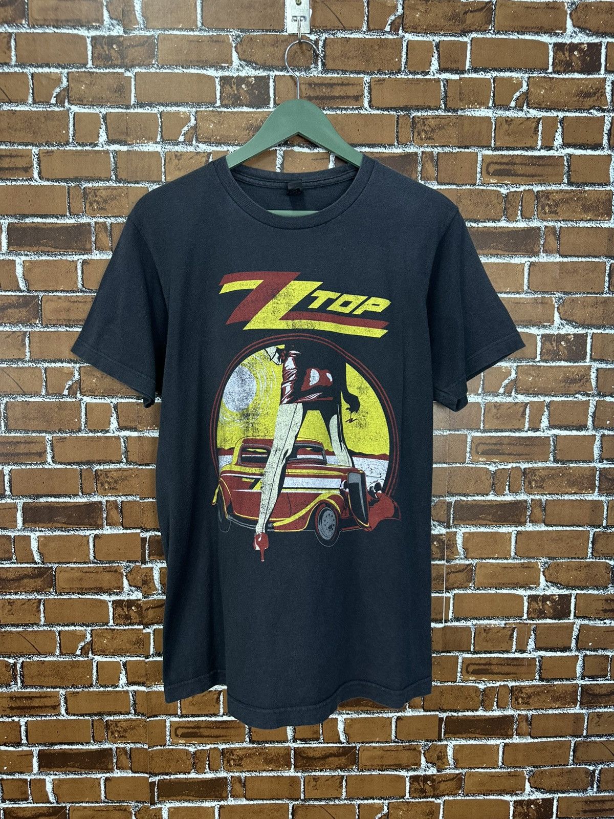 Band Tees ZZ Top Rock Band Tshirt A1019 Size US M / EU 48-50 / 2 - 1 Thumbnail