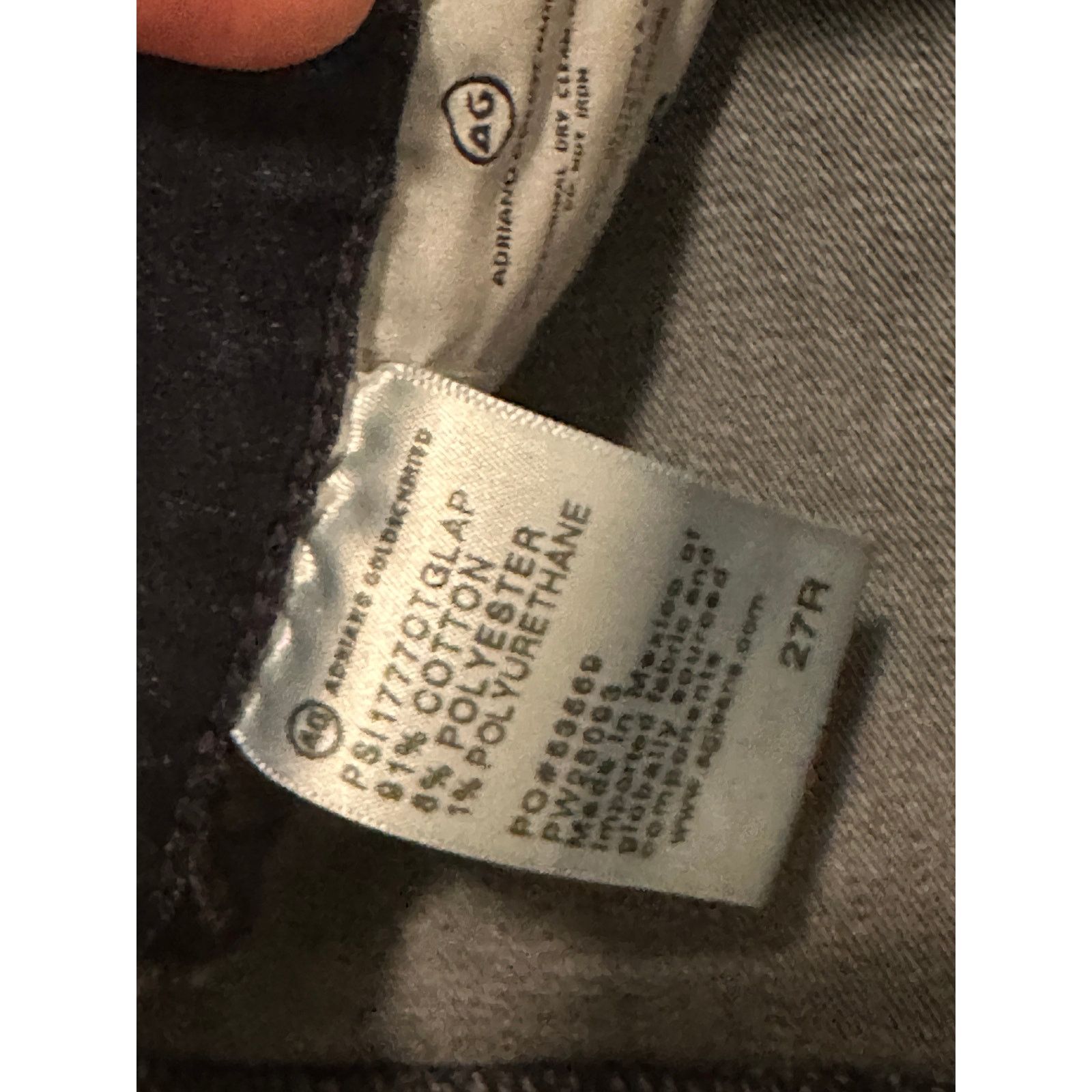 AG Adriano Goldschmied AG Adriano Goldschmied Farrah High Rise Skinny Ankle Jeans Size 27" / US 4 / IT 40 - 12 Thumbnail