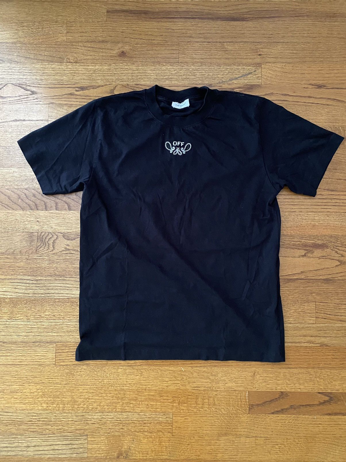 Off-White Off White Bandana Skate T-Shirt Size US L / EU 52-54 / 3 - 2 Thumbnail