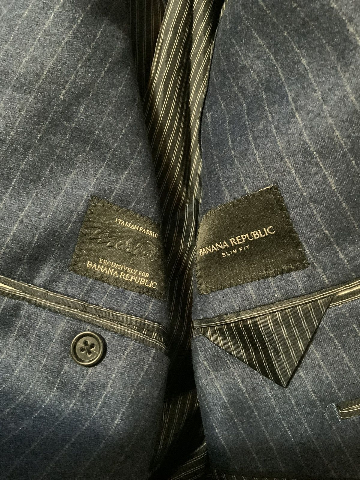 Banana Republic Banana Republic Marzotto Wool Sportscoat Blazer Jacket Size 42R - 6 Thumbnail