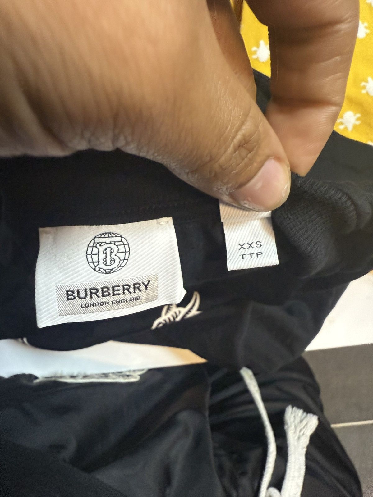 Burberry Burberry big B logo tshirt Size US XXS / EU 40 - 3 Thumbnail