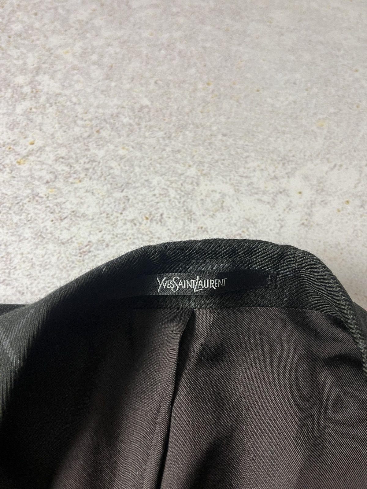 Yves Saint Laurent Vintage Yves Saint Laurent Blazer Checked Luxury YSL Size 52R - 6 Thumbnail