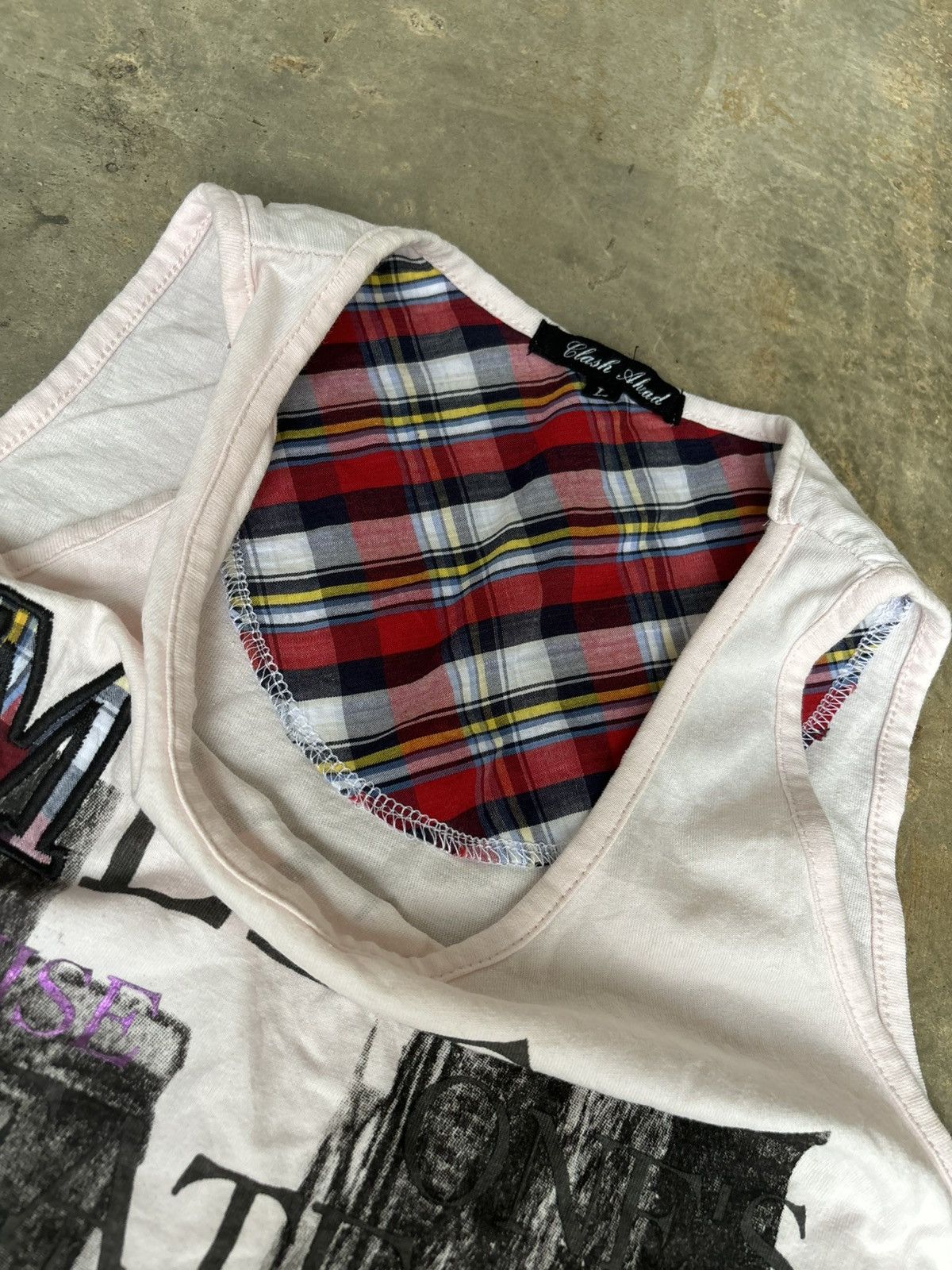 Hysteric Glamour Y2k Clash Ahead Ifsixwasnine Punk Style Tank tops Size US L / EU 52-54 / 3 - 3 Thumbnail