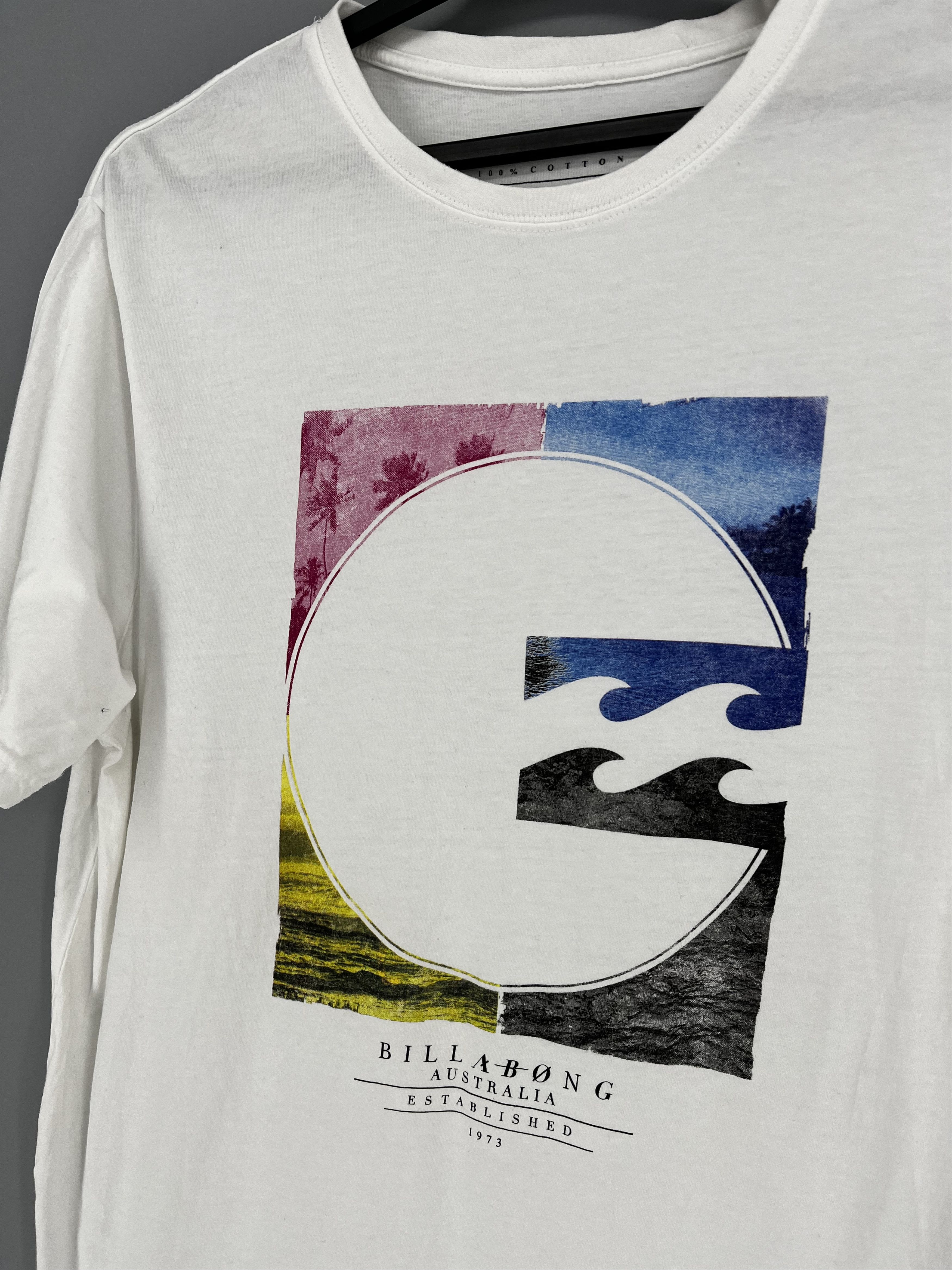 Billabong Vintage Billabong Mini Logo Australia White shirt Surf Wear Size US XL / EU 56 / 4 - 7 Thumbnail