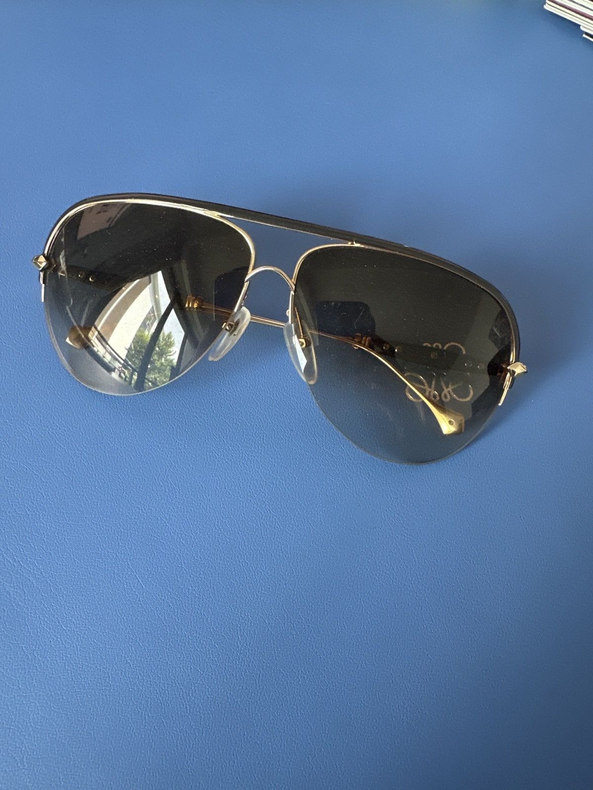 Chrome Hearts Chrome Hearts sunglasses with diamond Size ONE SIZE - 5 Thumbnail