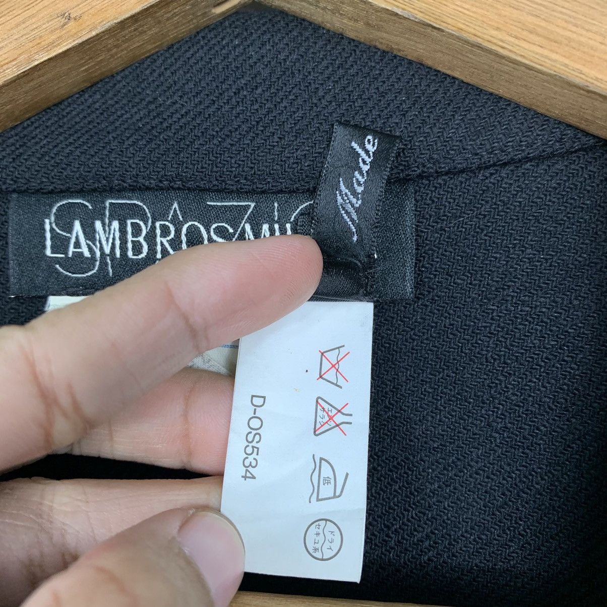 Japanese Brand Lambros Milona Coat Made In Italy Size M / US 6-8 / IT 42-44 - 18 Thumbnail