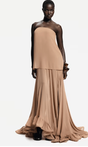H&M Voluminous Bandeau Dress Size XL / US 12-14 / IT 48-50 - 1 Thumbnail