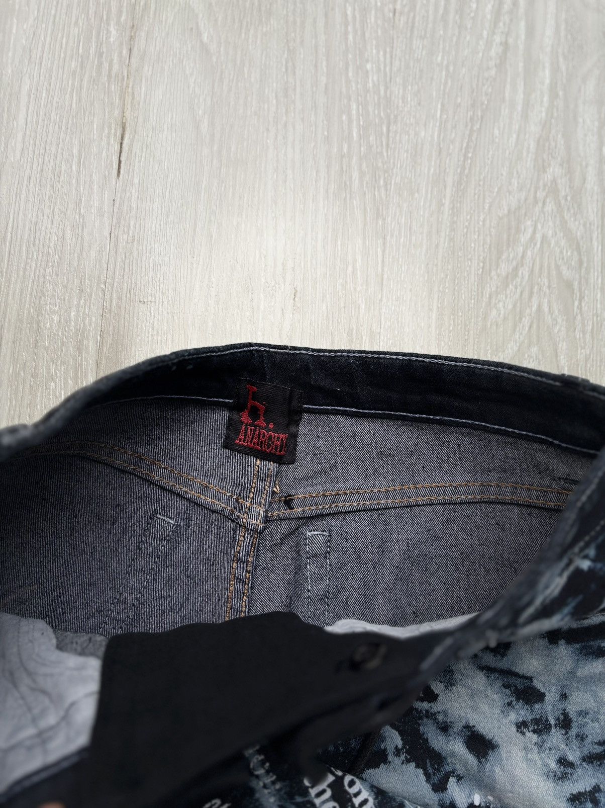 Japanese Brand H. Anarchy flare jeans Size US 26 / EU 42 - 4 Thumbnail