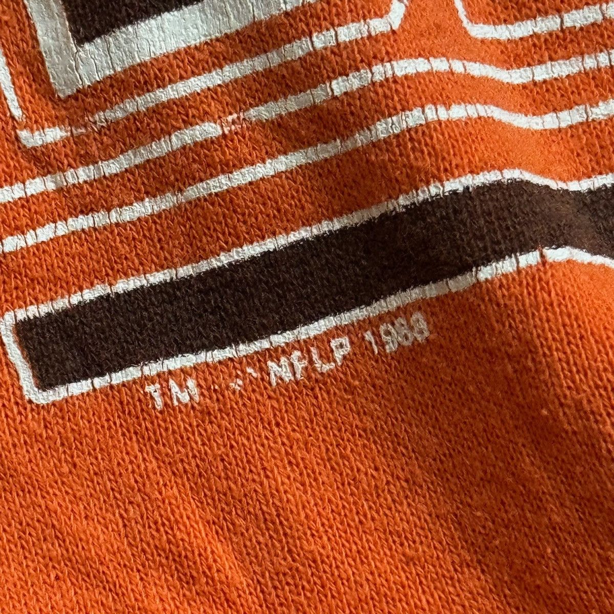 Vintage Vintage 80s Cleveland browns orange crewneck M Size US M / EU 48-50 / 2 - 3 Thumbnail