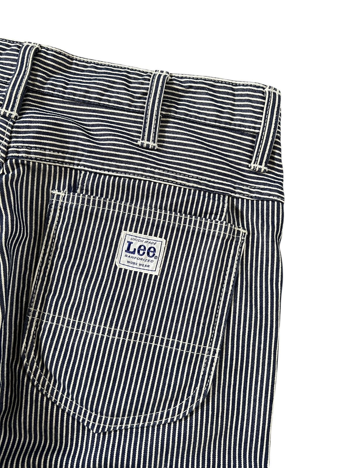Lee Lee Hickory Stripe Worker Cargo Pants Size US 32 / EU 48 - 9 Thumbnail