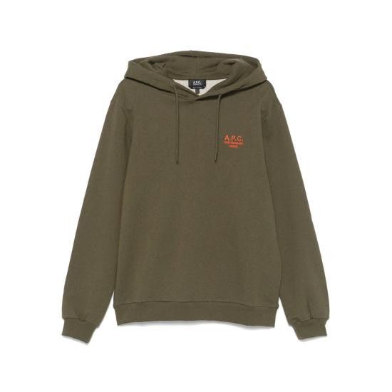 A.P.C. A.P.C. Men Sweatshirts COHGR M27914 JMG GREEN Size US S / EU 44-46 / 1 - 1 Thumbnail