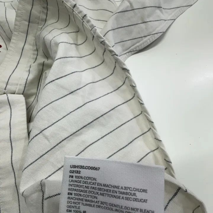 AMI AMIPARIS Striped Heart Long Sleeve Shirt -2507 Size US S / EU 44-46 / 1 - 6 Thumbnail
