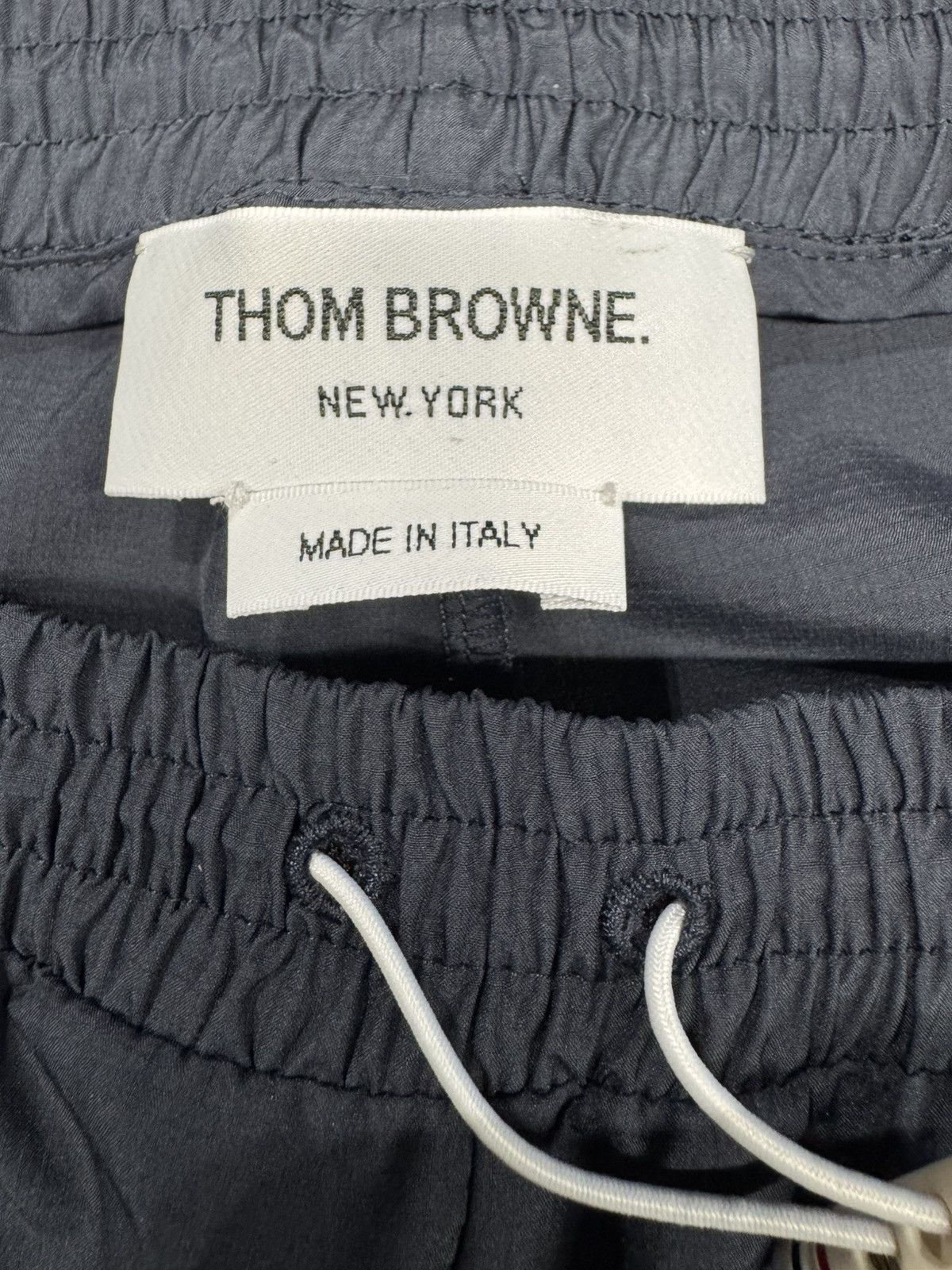 Thom Browne Thom Browne 4-Bar Nylon Track Pants Size US 34 / EU 50 - 3 Thumbnail