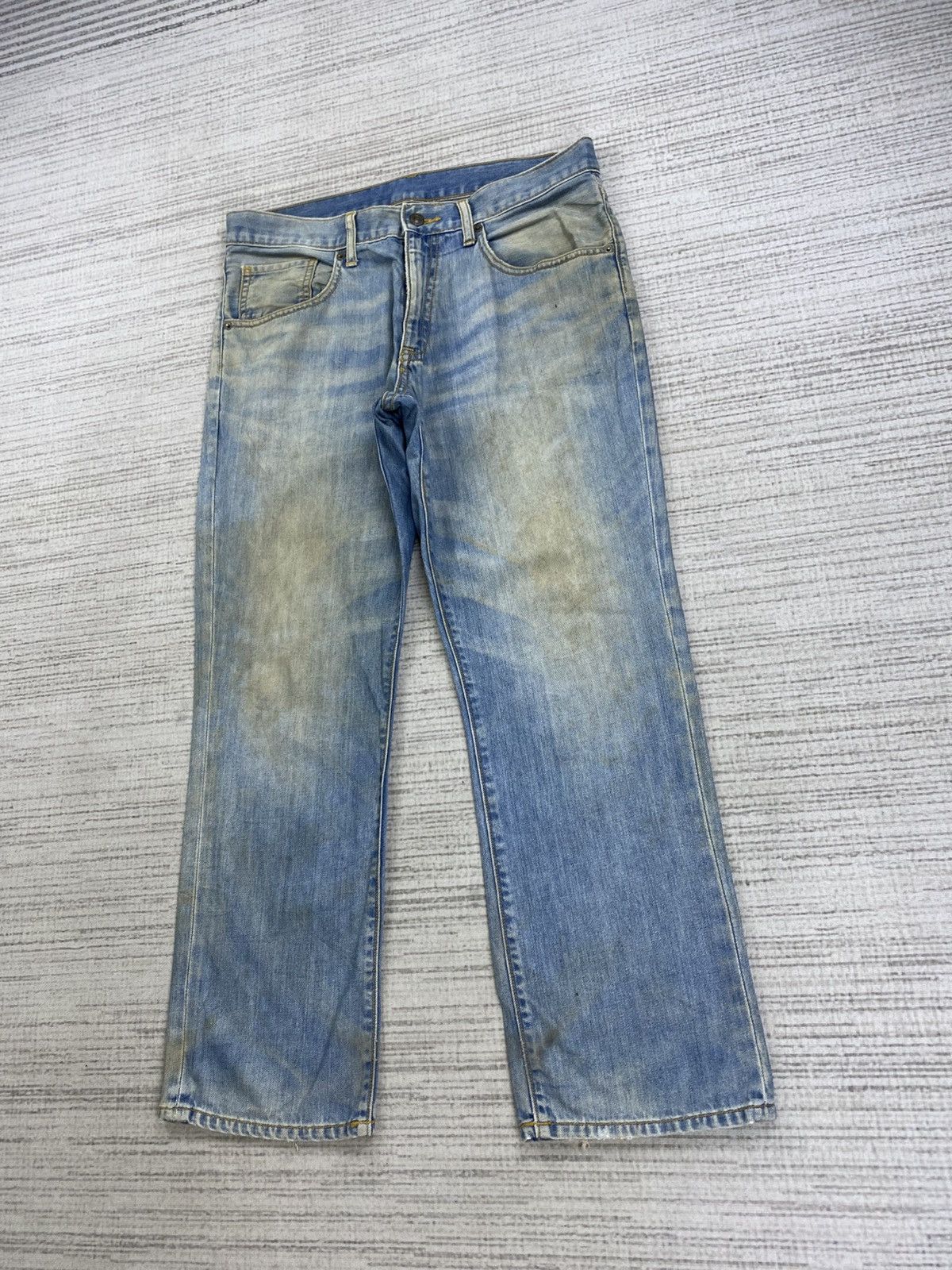 Japanese Brand × Vintage Vintage Topvalu Japanese Brand Distressed Denim Pants Size US 33 - 4 Thumbnail