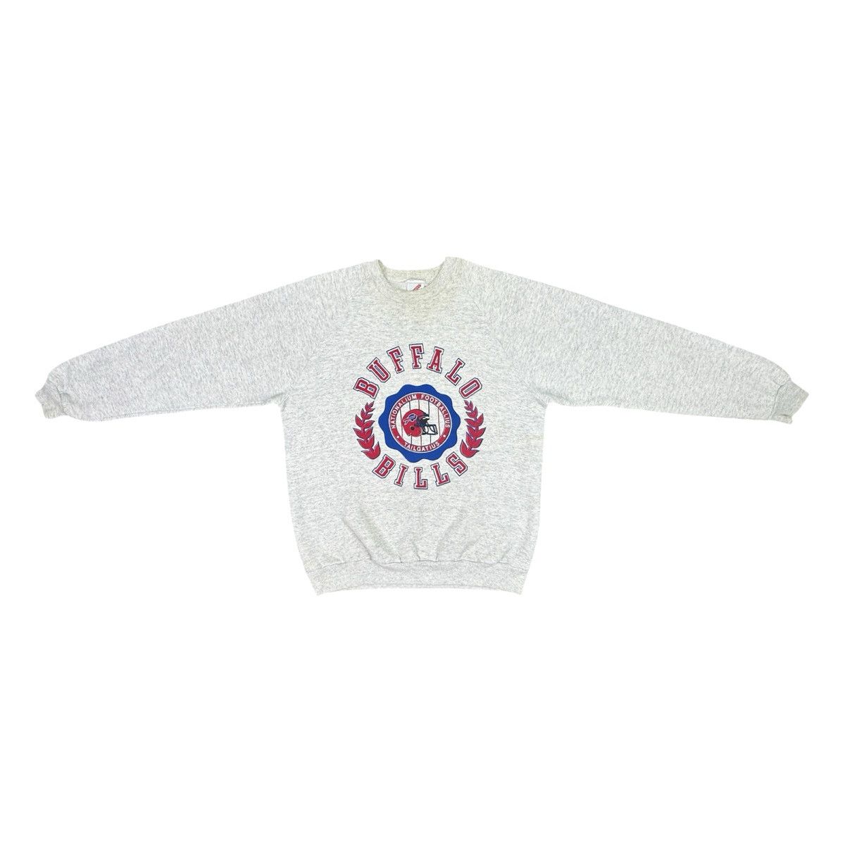 Jerzees Vintage Jerzees Buffalo Bills Crew Neck Sweatshirt - Large Size US L / EU 52-54 / 3 - 3 Thumbnail