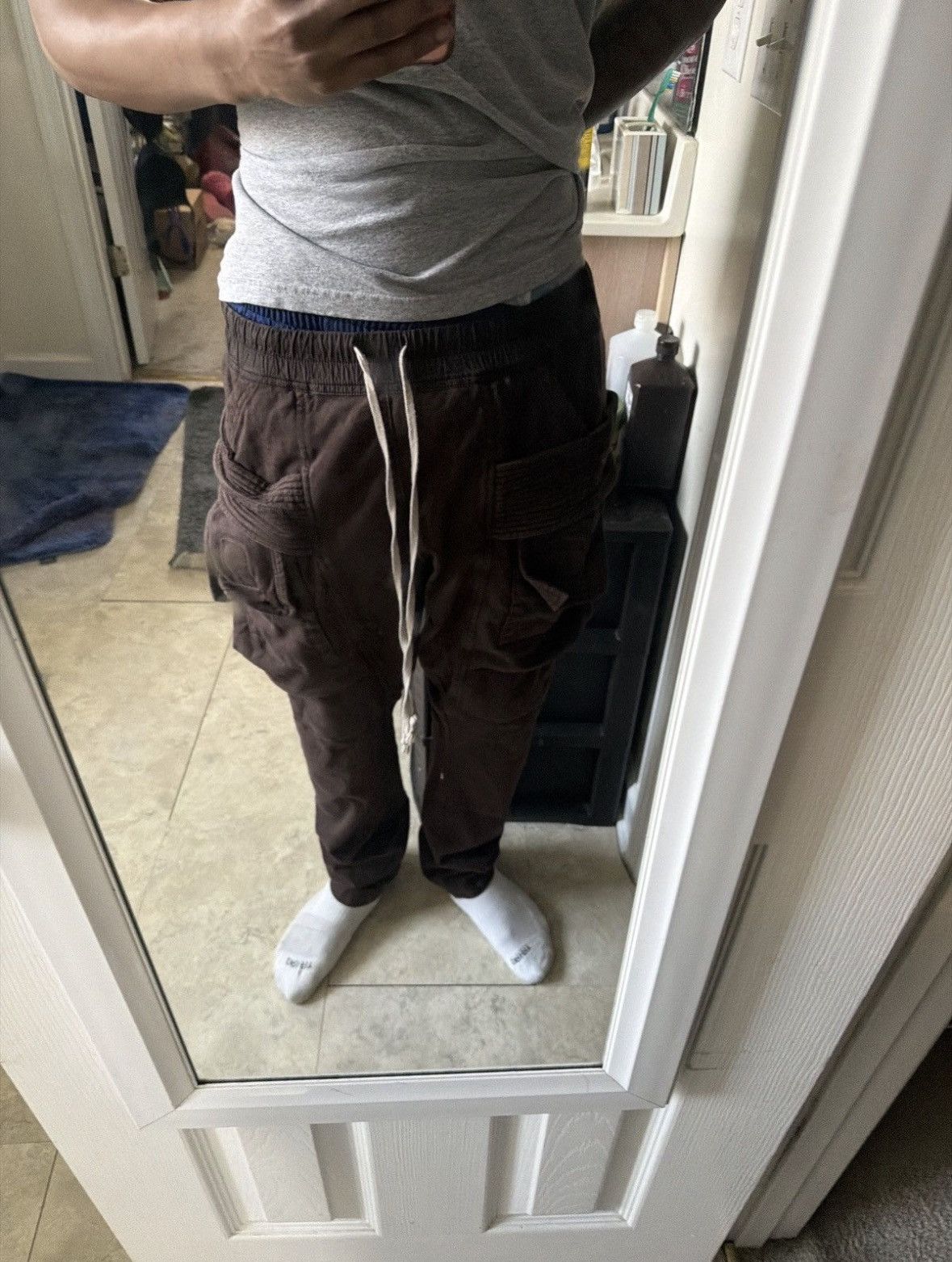Rick Owens Rick Owens Creatch Cargo Pants Size US 30 / EU 46 - 7 Thumbnail
