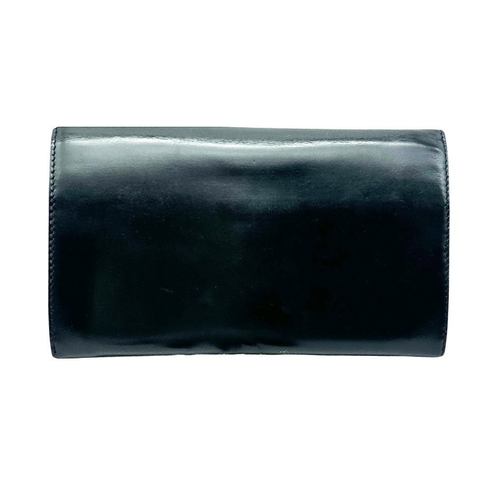 Gucci Gucci Long Leather Wallet Black Unisex Size ONE SIZE - 3 Thumbnail