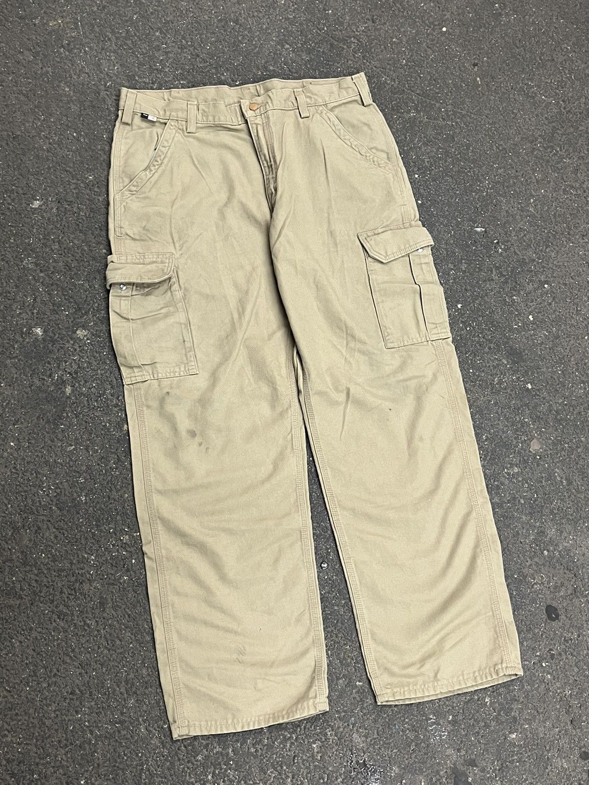 Carhartt × Vintage Carhartt cargo pants baggy fit deep pocket y2k hype fr Size US 38 / EU 54 - 7 Thumbnail