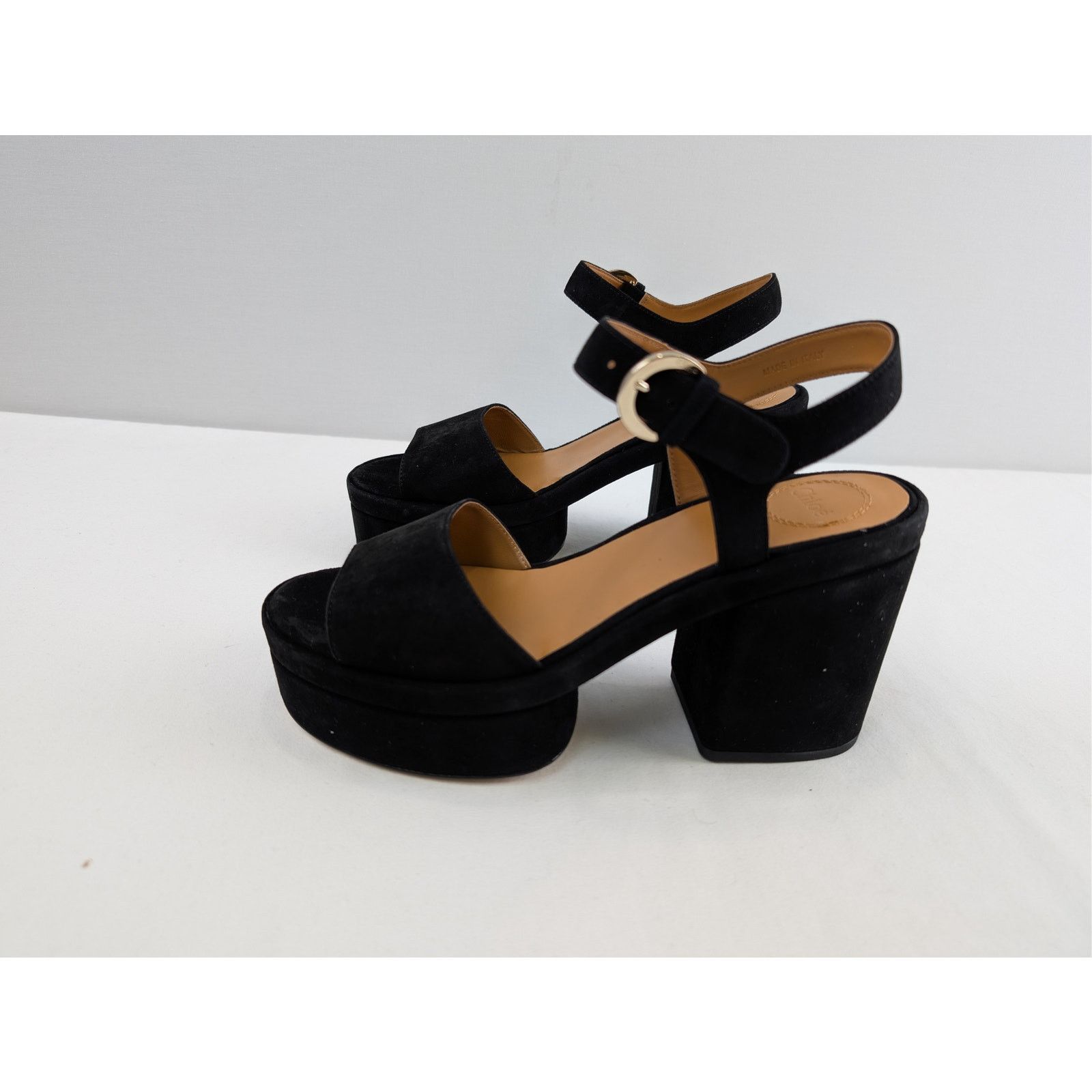 Chloe o1rshd1 Womens Sandal in Black Size US 8 / IT 38 - 10 Thumbnail