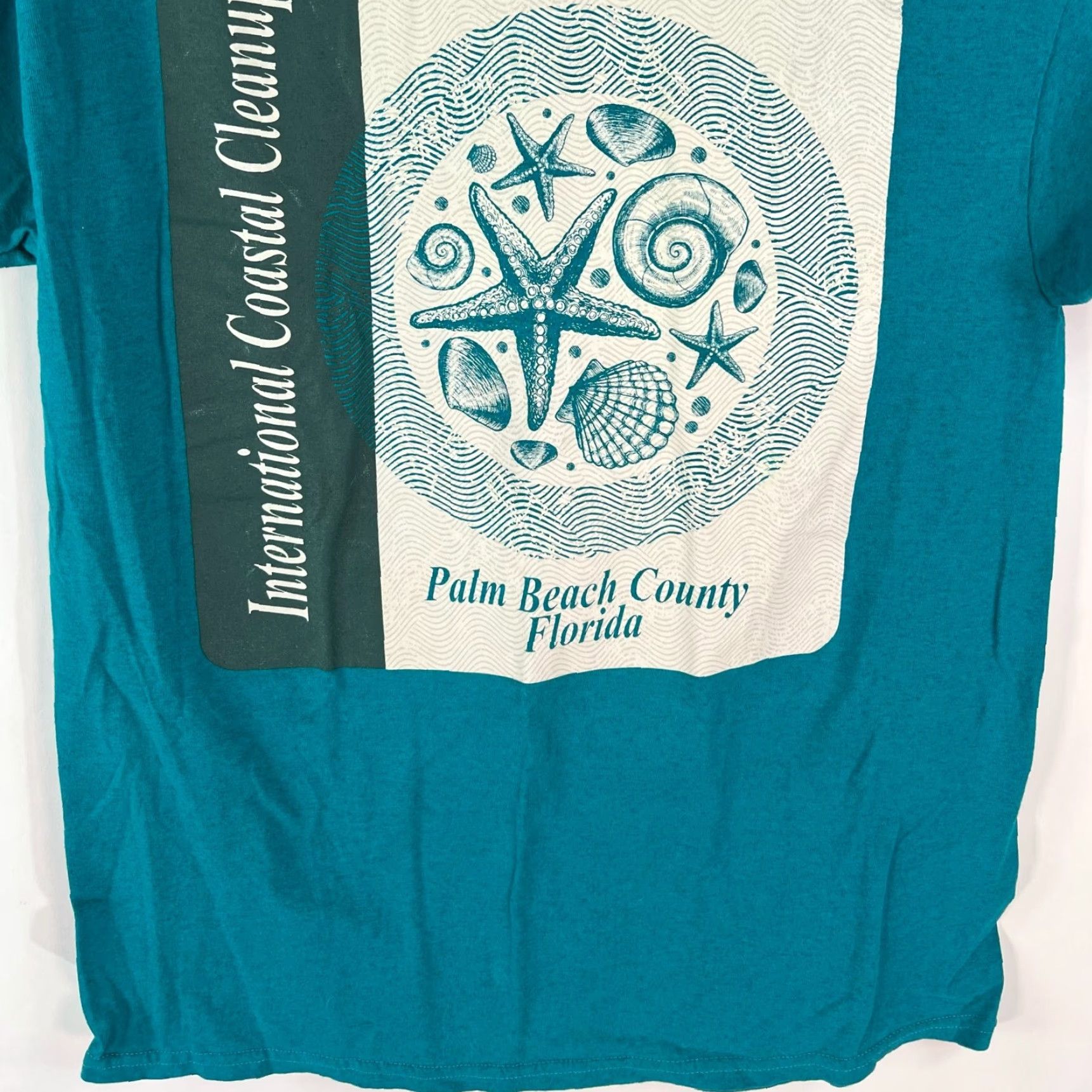 Gildan GILDAN Florida Intercoastal Cleanup Graphic T-Shirt XL Blue Aquatic Mens Size US XL / EU 56 / 4 - 2 Thumbnail