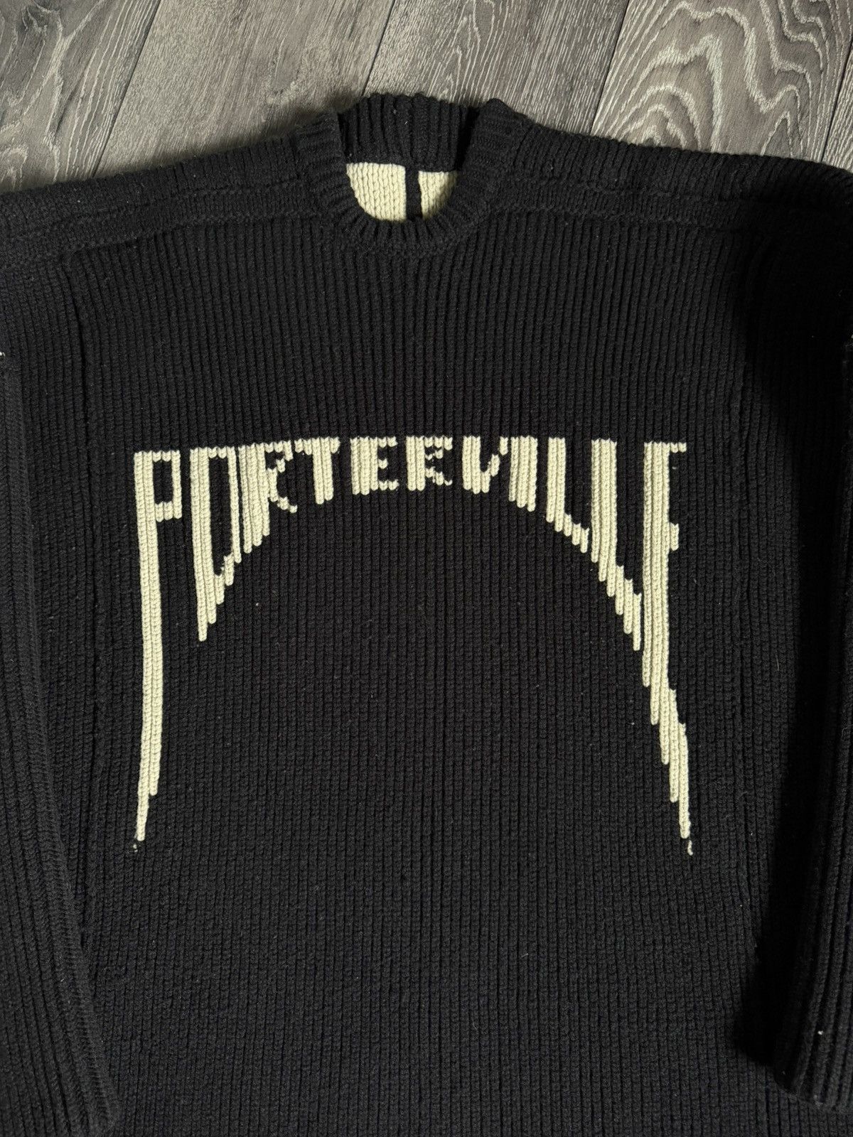 Rick Owens rick owens aw24 porterville jumbo sweater sample prototype Size US M / EU 48-50 / 2 - 2 Thumbnail