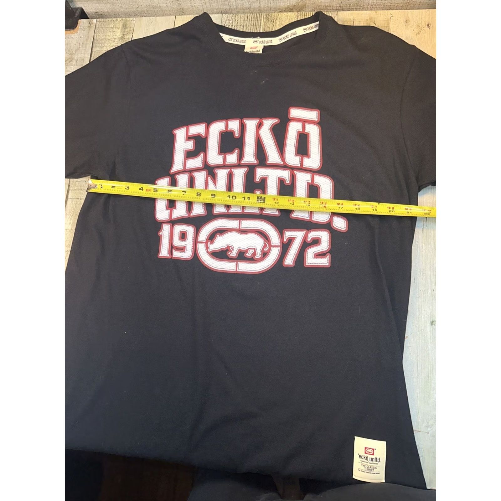 Ecko Unltd. VINTAGE Ecko Unltd. T-Shirt Long Sleeve Mens L Black Red Graphic 90s Hip Hop Retro Limited Edition Size US L / EU 52-54 / 3 - 6 Thumbnail