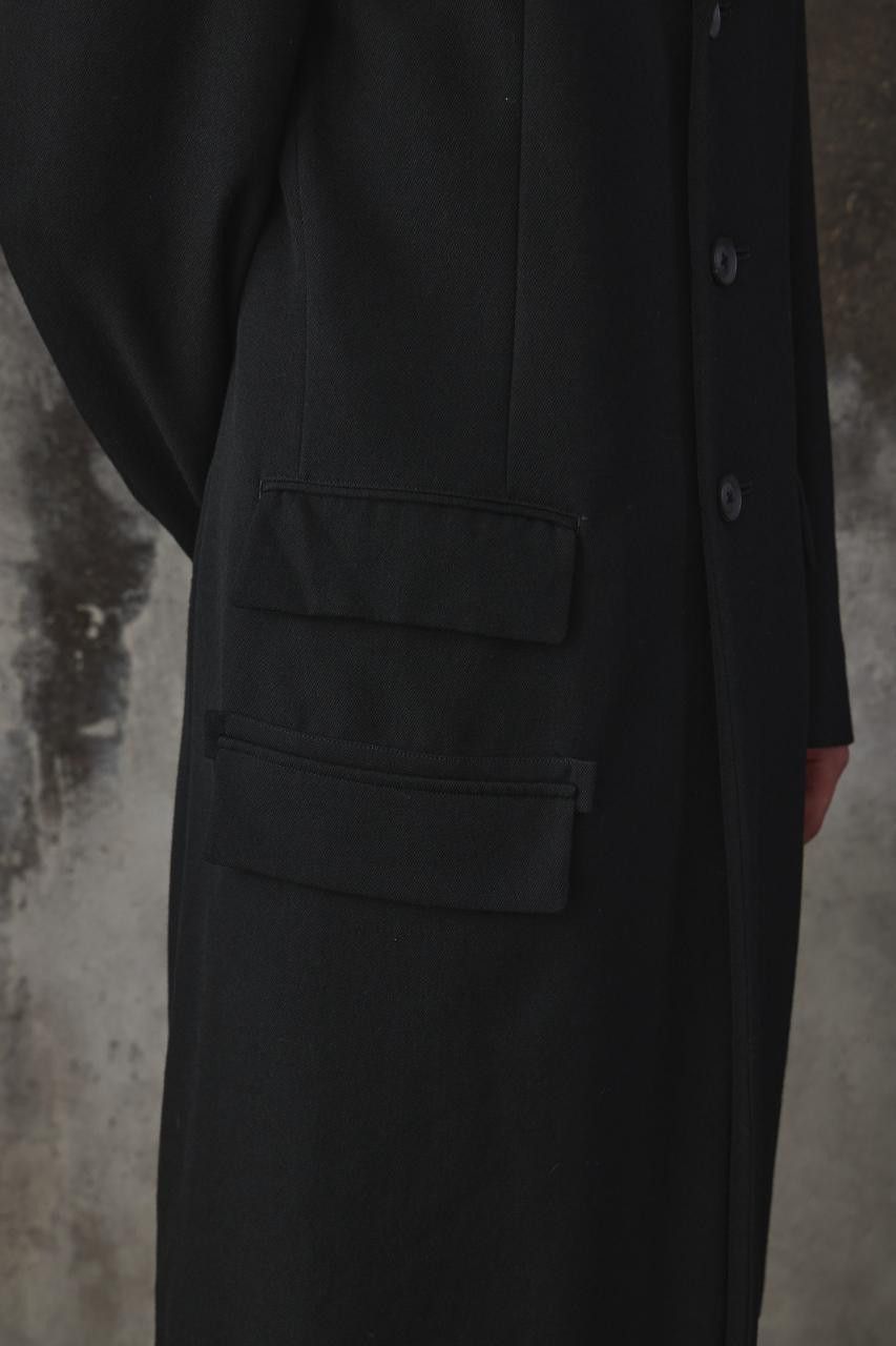 Yohji Yamamoto REGULATION Yohji Yamamoto - Wool Gabardine Doctor Jacket Size US M / EU 48-50 / 2 - 10 Thumbnail