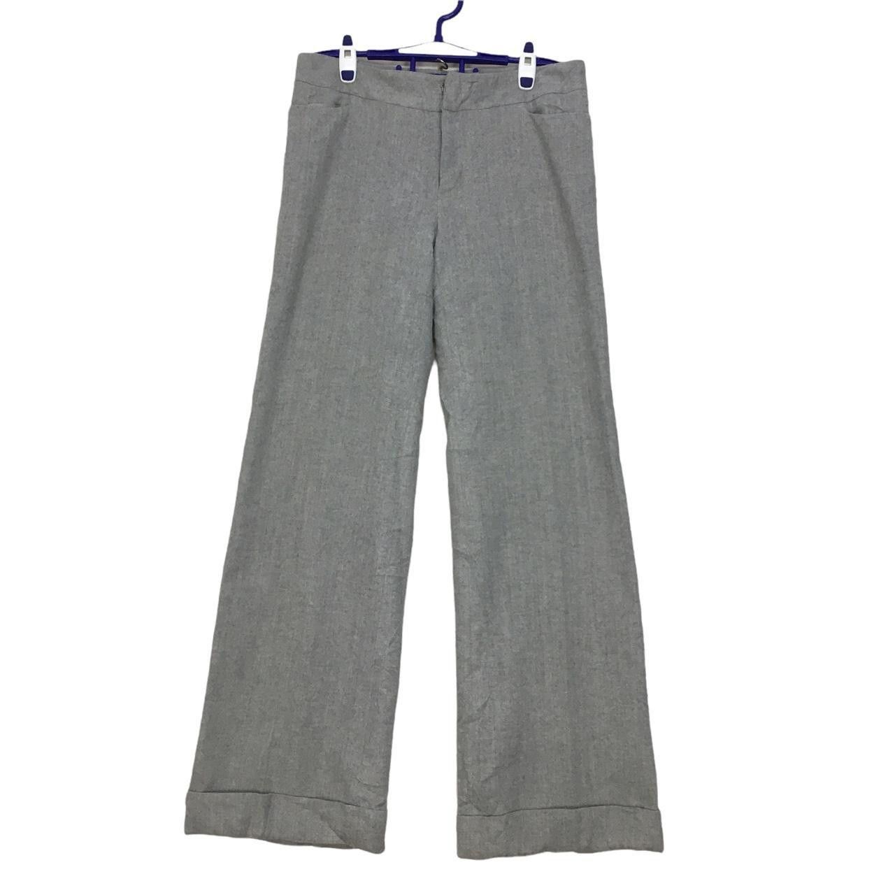 Vintage Vtg SOLO PLUS YURIENITANI Long Pants Trousers Cuffed Leg Size 30" / US 8 / IT 44 - 1 Thumbnail